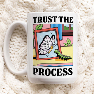 Trust the process Butterfly Mug