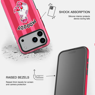 Moody Cow Tough Phone Case