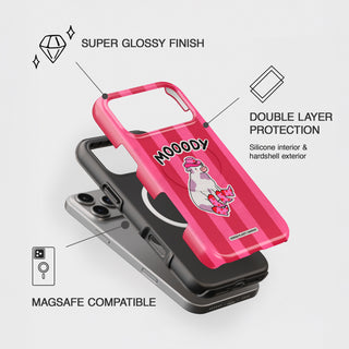 Moody Cow Tough Magsafe Case