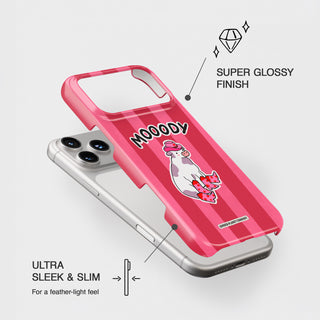 Mooody Cow Snap Phone Case