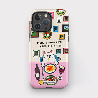 Spaghetti Upsetti Cat Tough Magsafe Phone Case
