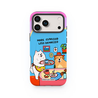 More Espresso Less Depresso Dog Tough Magsafe Case