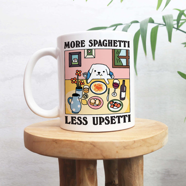 'More Spaghetti' Dog Mug