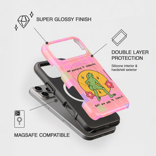 My Anxiety is Chronic but my Ass is Iconic Frog Tough Magsafe Case