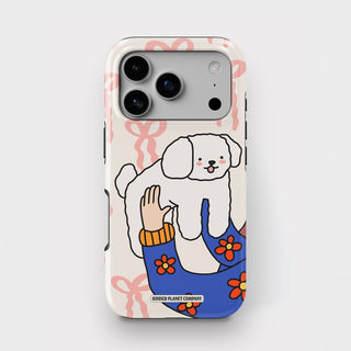 My Dog Bows Tough Phone Case