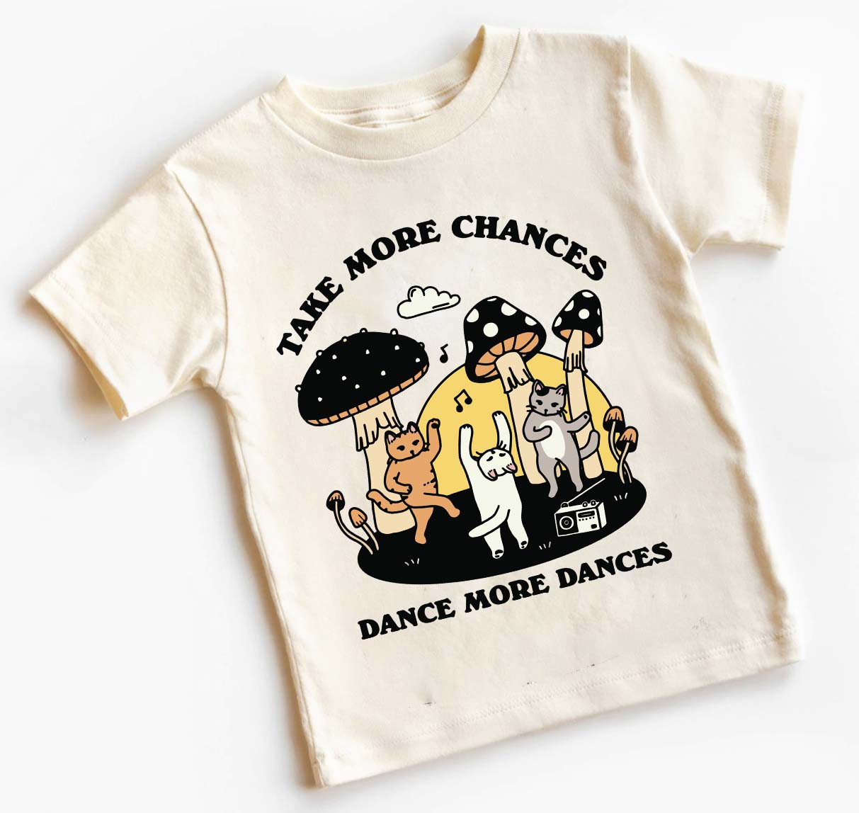 'Take more Chances' Kid's Cat T-shirt