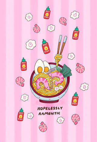 Hopelessly Ramentic - Pink Phone Case