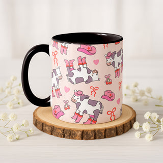 New Boot Goofing Cow Mug