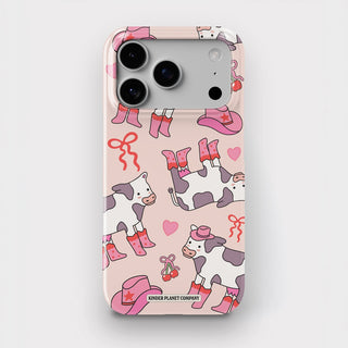 'New Boot Goofin' Pink Cow Snap Phone Case