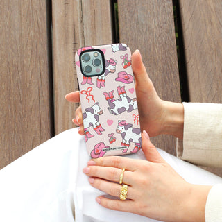 'New Boot Goofin' Pink Cow Phone Case