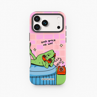 Omg B*tch No Way Frog Tough Magsafe Case