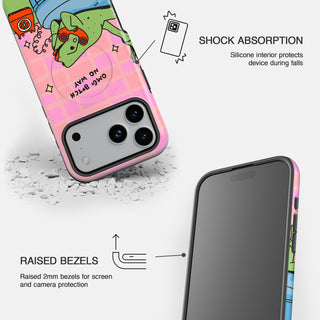 Omg B*tch No Way Frog Tough Magsafe Case