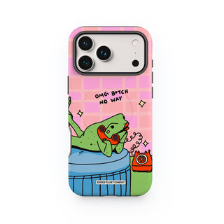 Omg B*tch No Way Frog Tough Magsafe Case