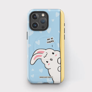 Oh Hi There Blue Bunny Tough Magsafe Phone Case