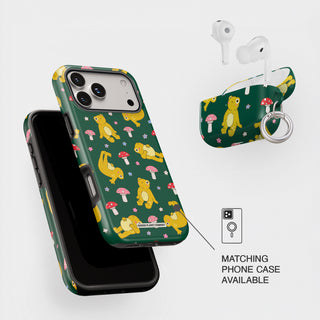 On the Forest Floor Frog AirPods Case