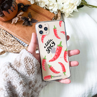 Spicy Disco Chills Clear Phone Case