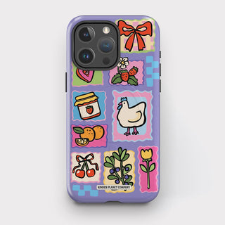 Picnic Stamps Chicken Tough Magsafe Phone Case