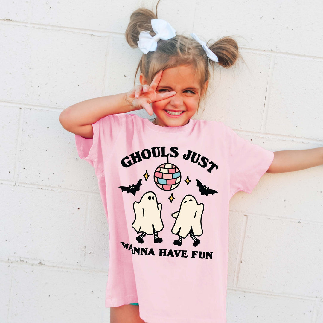 'Ghouls' Kid's Halloween T-shirt