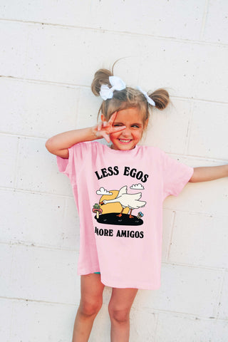 'Less Egos' Kid's Goose T-shirt