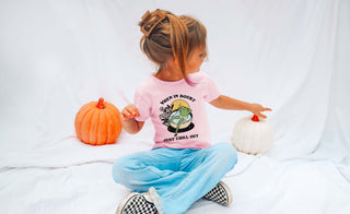 'When in doubt just chill out' Kid's Frog T-shirt