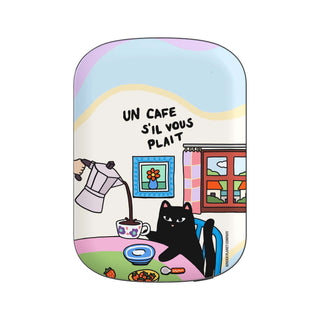 Un Cafe S'il vous Plait Cat Magnetic Power Bank