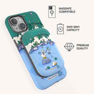 Gone Fishing Goose Magnetic Power Bank