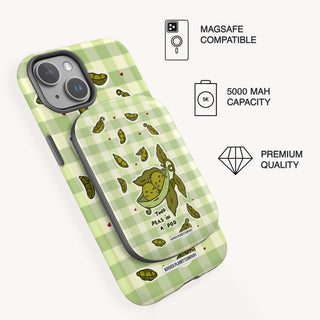 Two peas in a pod Magnetic Power Bank