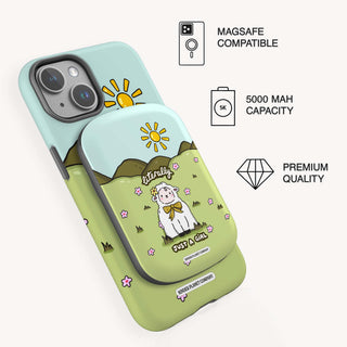 Literally just a girl Magnetic Power Bank