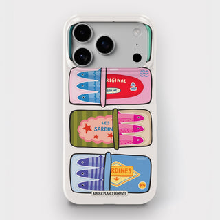 Repeating Sardines Tin Snap Phone Case