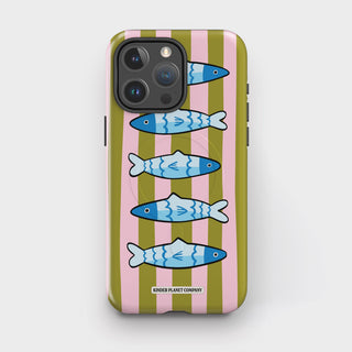 Sardine Stripes Tough Magsafe Phone Case