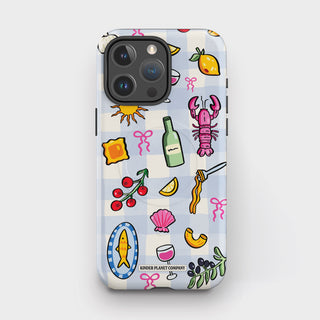 Repeating Italian Summer Tough Magsafe Phone Case