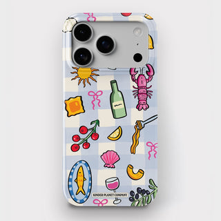 Repeating Italian Summer Snap Phone Case