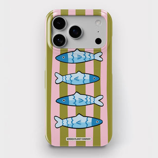 Sardine Stripes Snap Phone Case