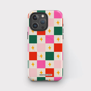 Retro Checkerboard Tough Magsafe Phone Case