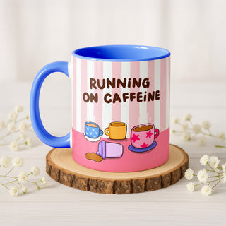 Running on Caffeine Mug
