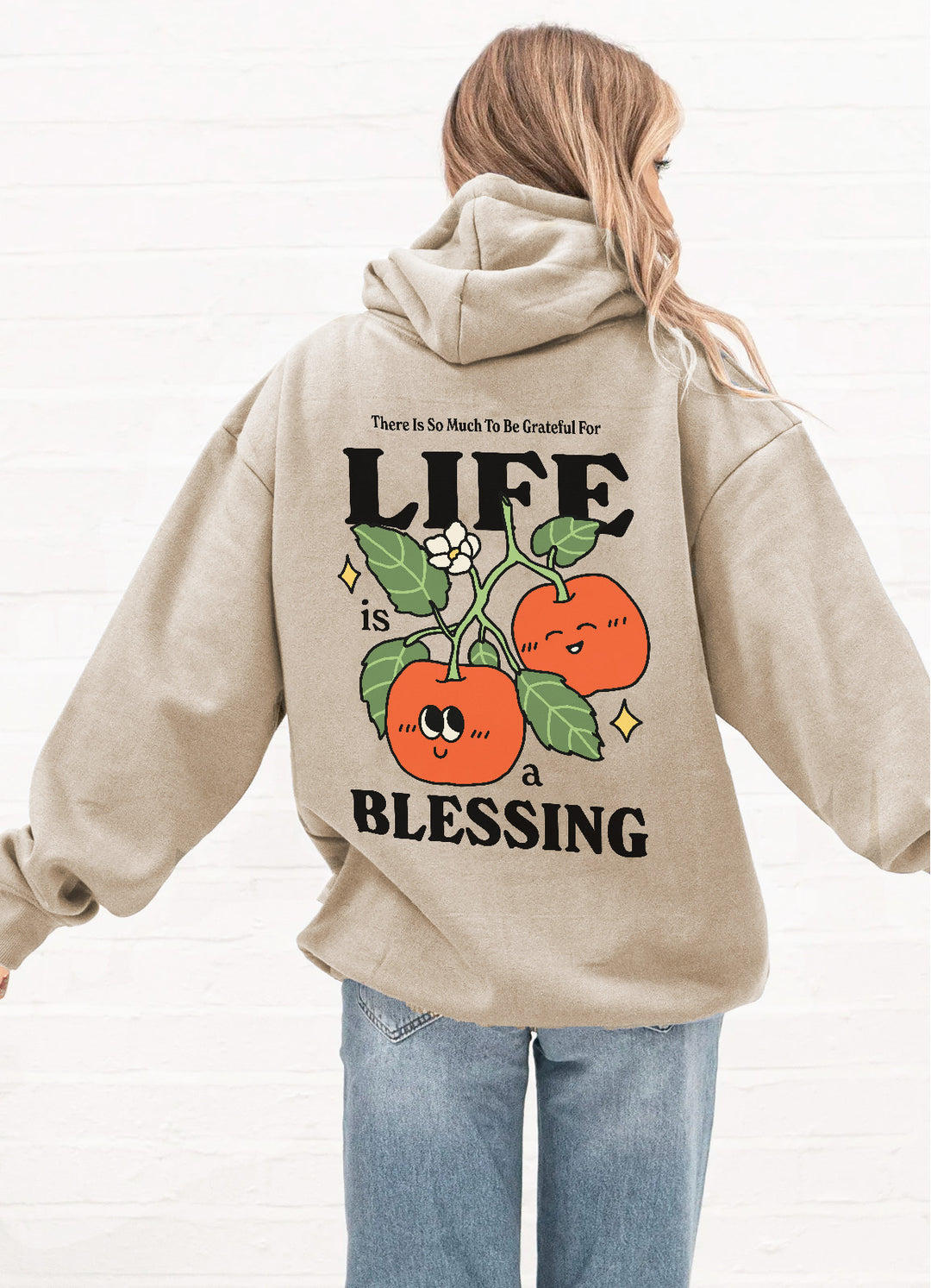 'There is so much to be grateful for' Plant Hoodie