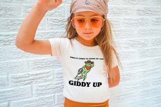 'Giddy Up' Kid's Frog T-shirt