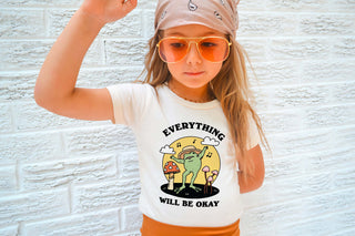 'Everything will be Okay' Kid's Frog T-shirt