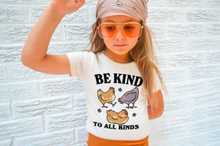 'Be Kind' Kid's Chicken T-shirt