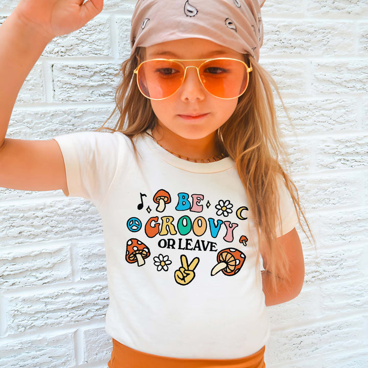 'Be Groovy or Leave' Kid's T-shirt