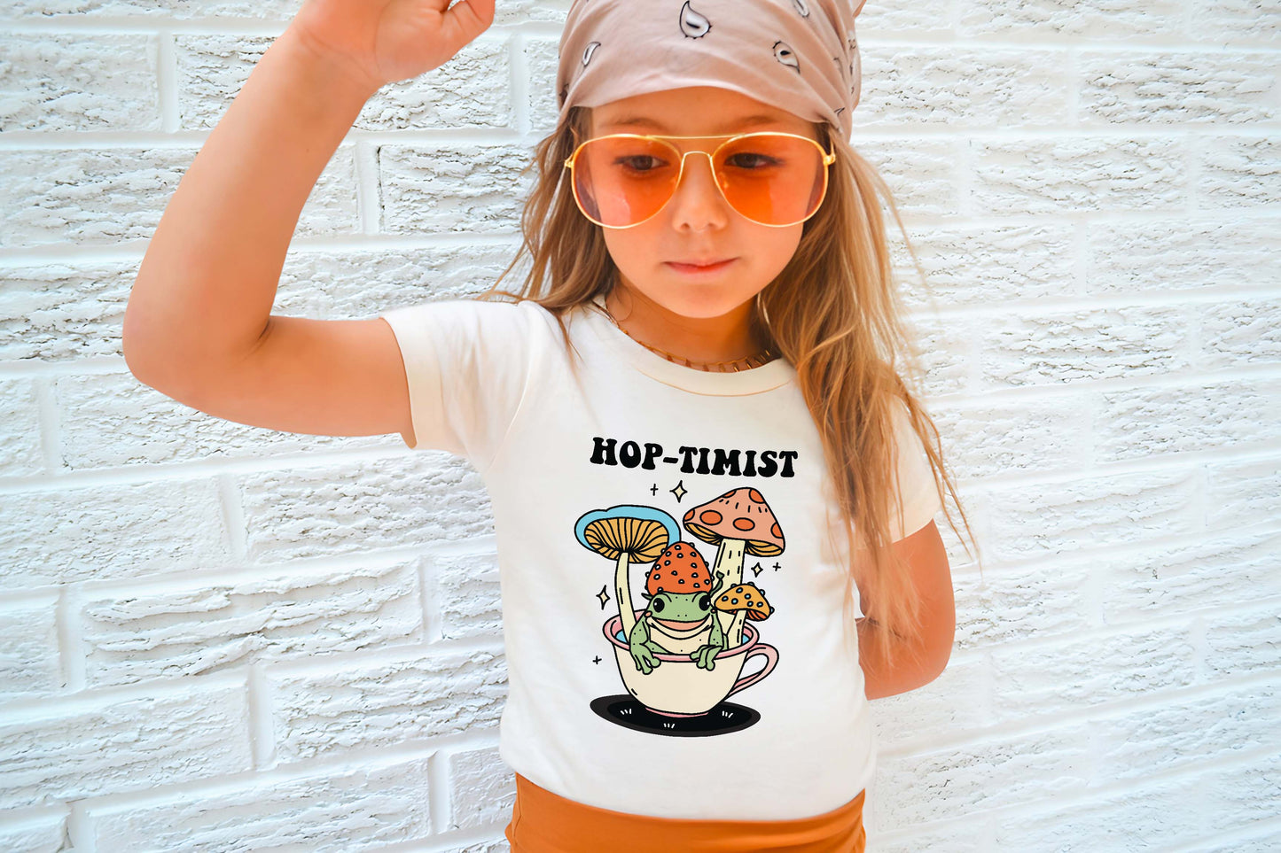 'Hoptomist' Kid's Frog T-shirt