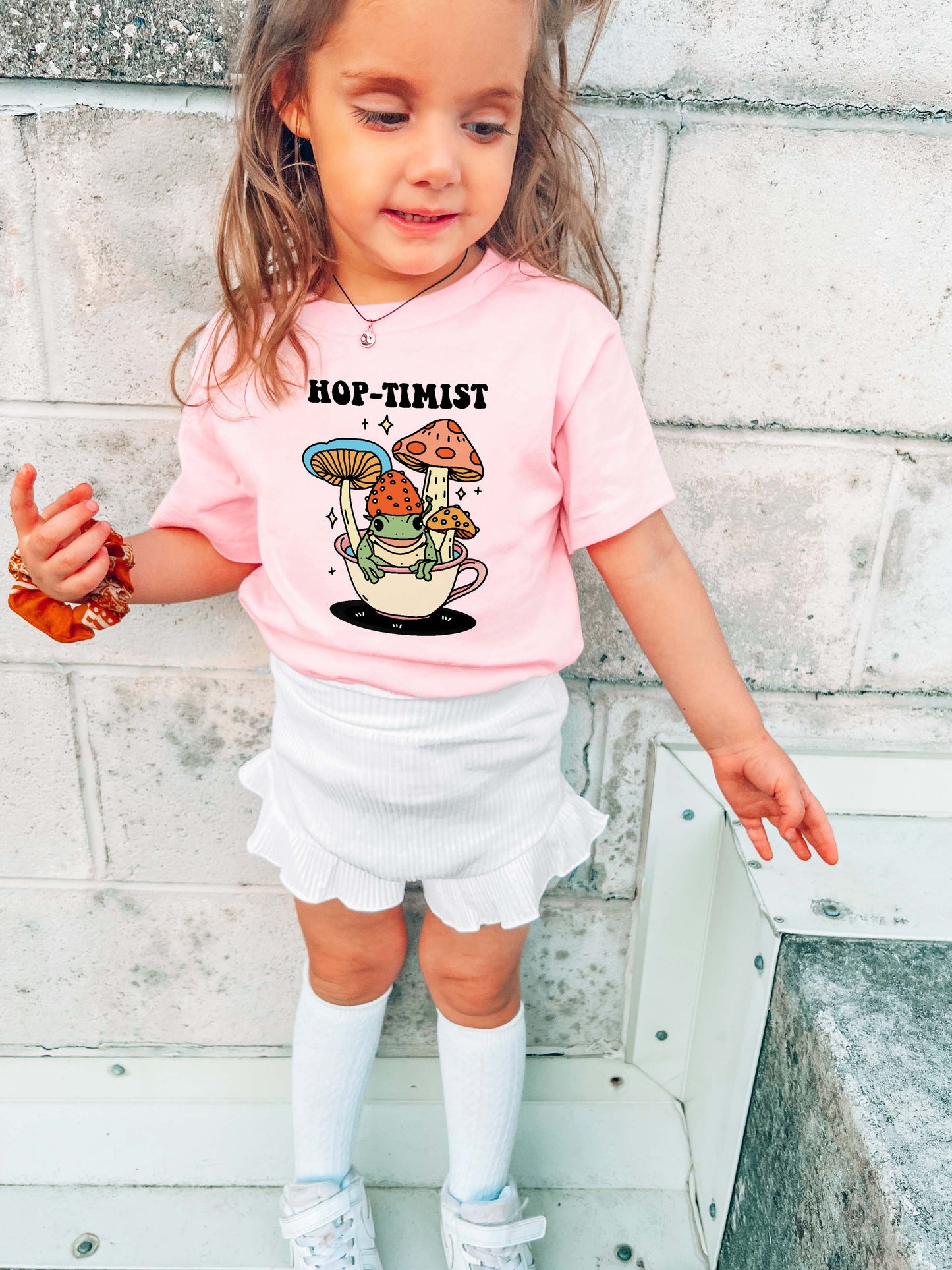 'Hoptomist' Kid's Frog T-shirt