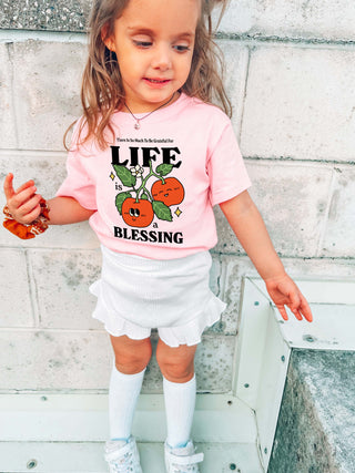 'Life is a Blessing' Kid's T-shirt