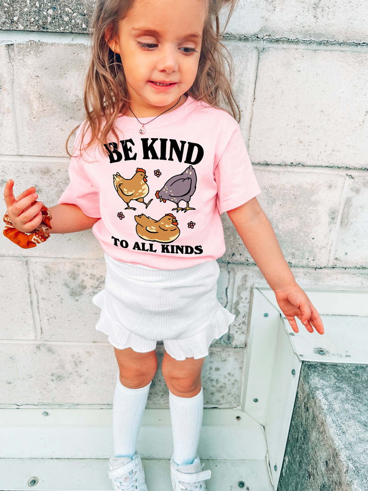 'Be Kind' Kid's Chicken T-shirt