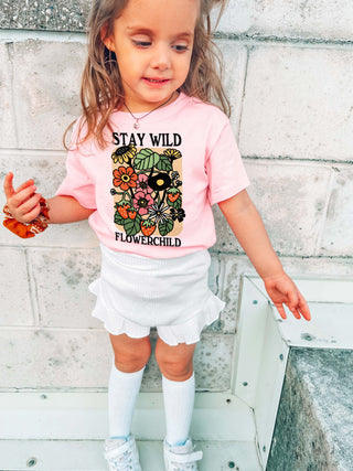 'Stay Wild Flowerchild' Kid's T-shirt