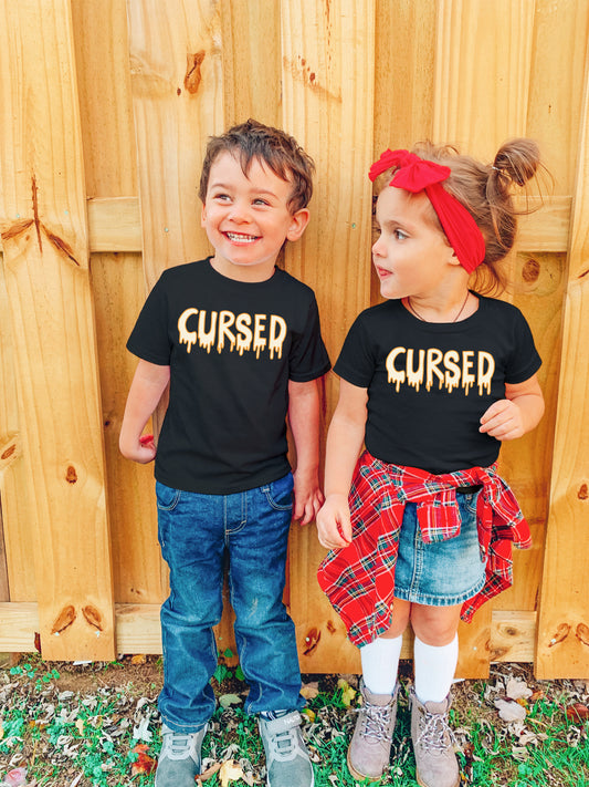 'Cursed' Kid's Halloween T-shirt