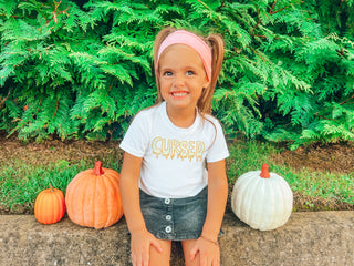 'Cursed' Kid's Halloween T-shirt