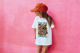 'Stay Wild Flowerchild' Kid's T-shirt