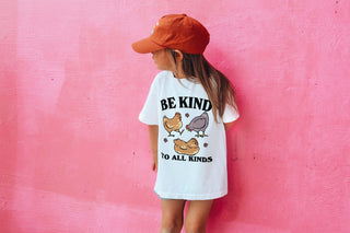 'Be Kind' Kid's Chicken T-shirt