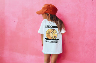 'See Good' Kid's Cat T-shirt